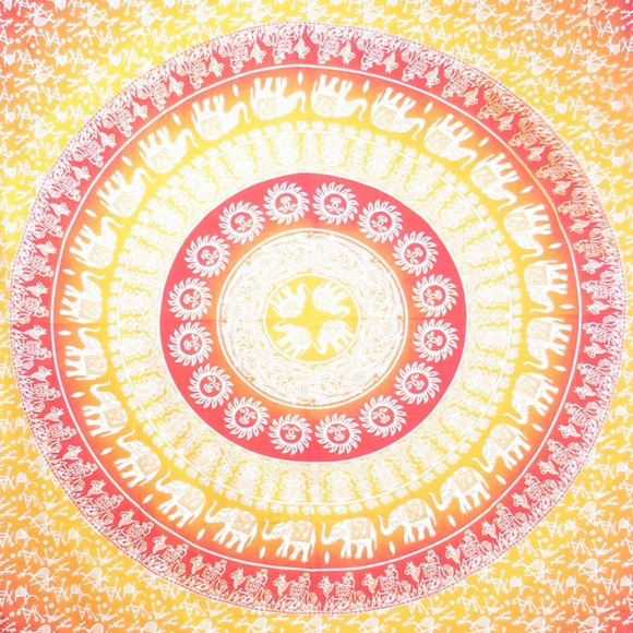 Oussum Cotton Tapestry Beach Blankets for Womens - Picture 3 of 3